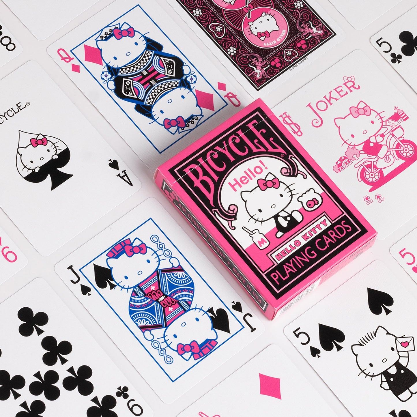 Bicycle Playing Cards - Hello Kitty Black and Pink - (Pre-Order)