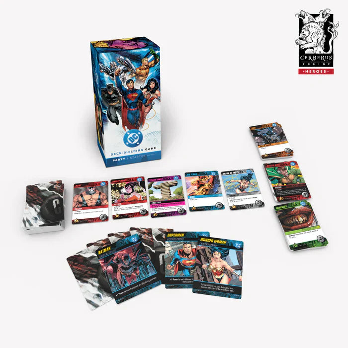 DC Comics DBG: Party/Starter Edition (stand alone or expansion) - (Pre-Order)