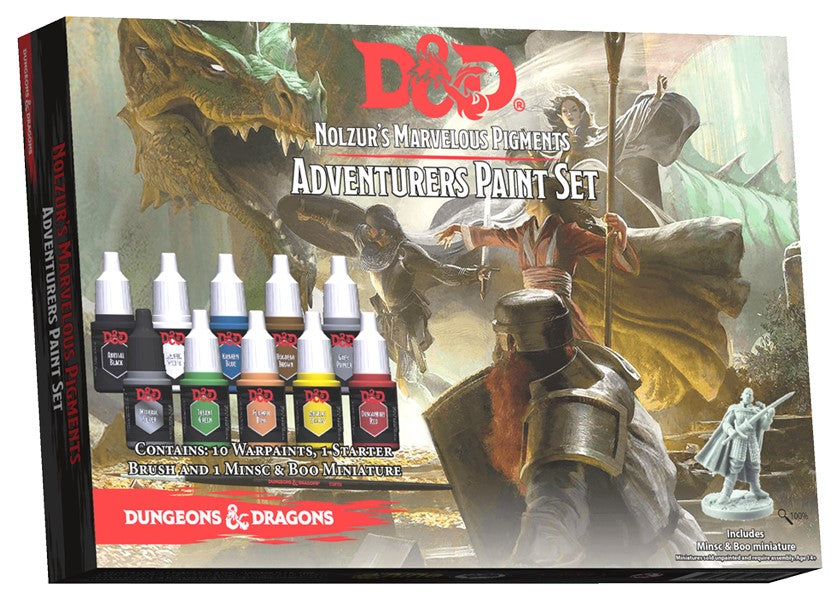 Dungeons & Dragons - Nolzur's Marvelous Pigments - Adventurers Paint Set