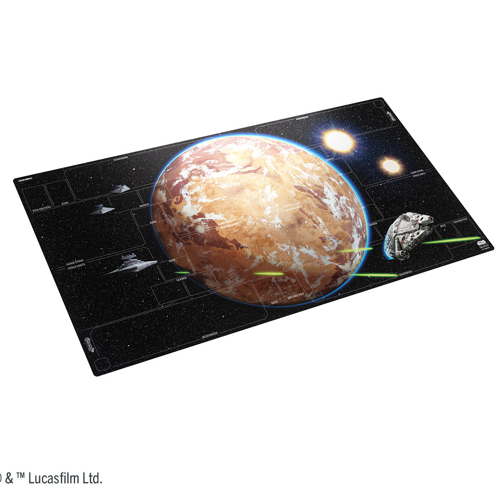 Star Wars: Unlimited - Battle Zone Game Mat Optimized for 4-Players
