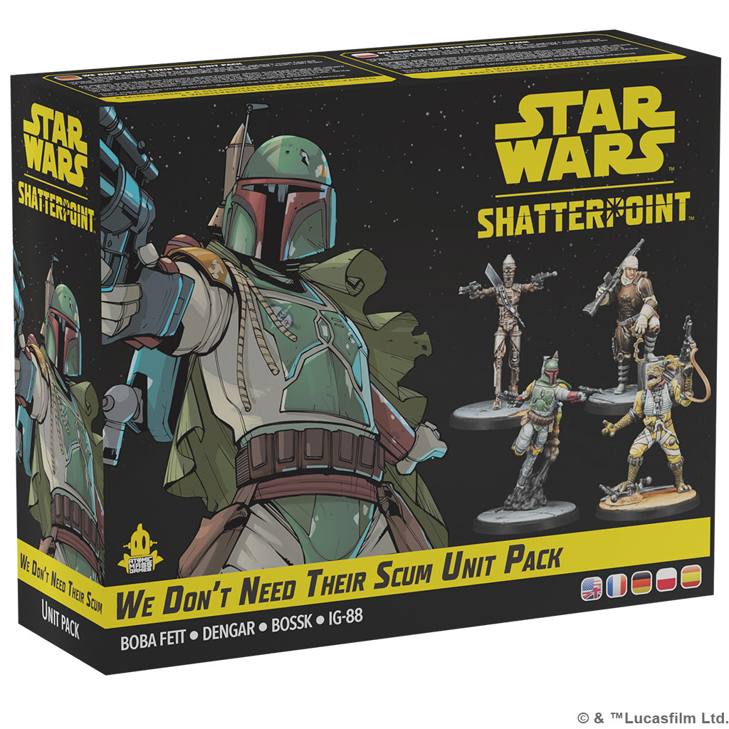 Star Wars: Shatterpoint - We Don’t Need Their Scum Unit Pack - (Pre-Order)