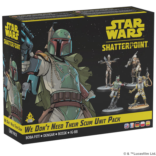 Star Wars: Shatterpoint - We Don’t Need Their Scum Unit Pack - (Pre-Order)