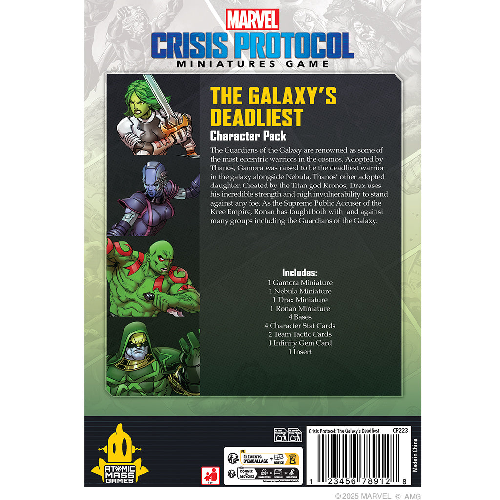 Marvel: Crisis Protocol - The Galaxy’s Deadliest Character Pack - (Pre-Order)