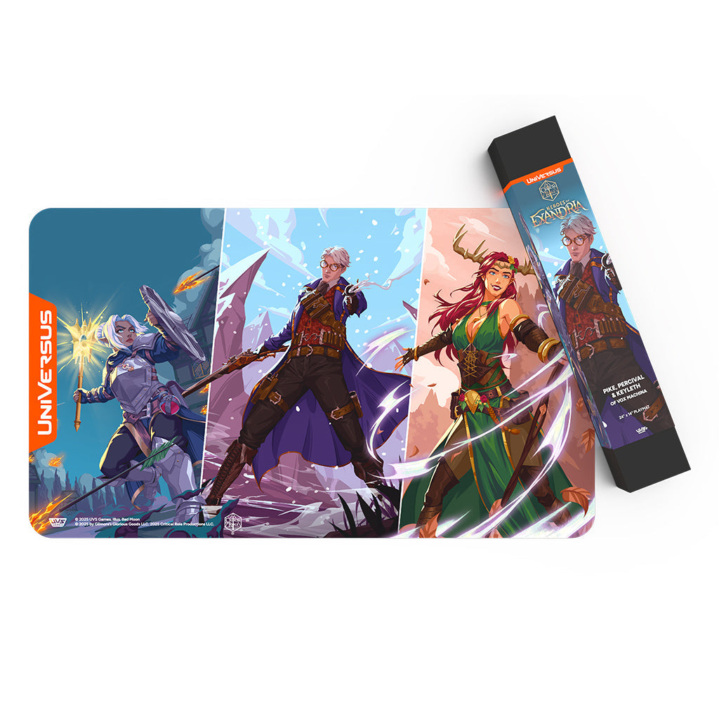 Critical Role: Heroes of Exandria Pike, Percival, Keyleth Playmat - (Pre-Order)