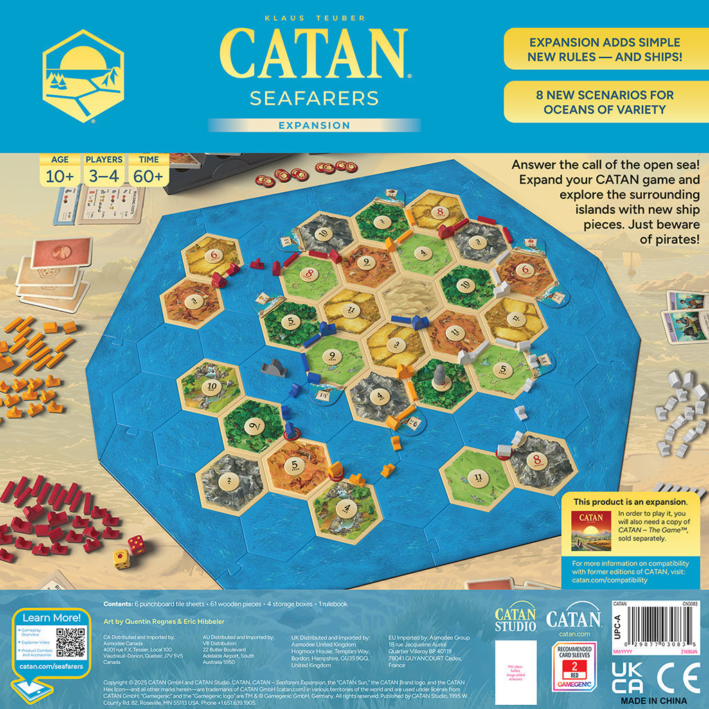 CATAN® – Seafarers Expansion - (Pre-Order)