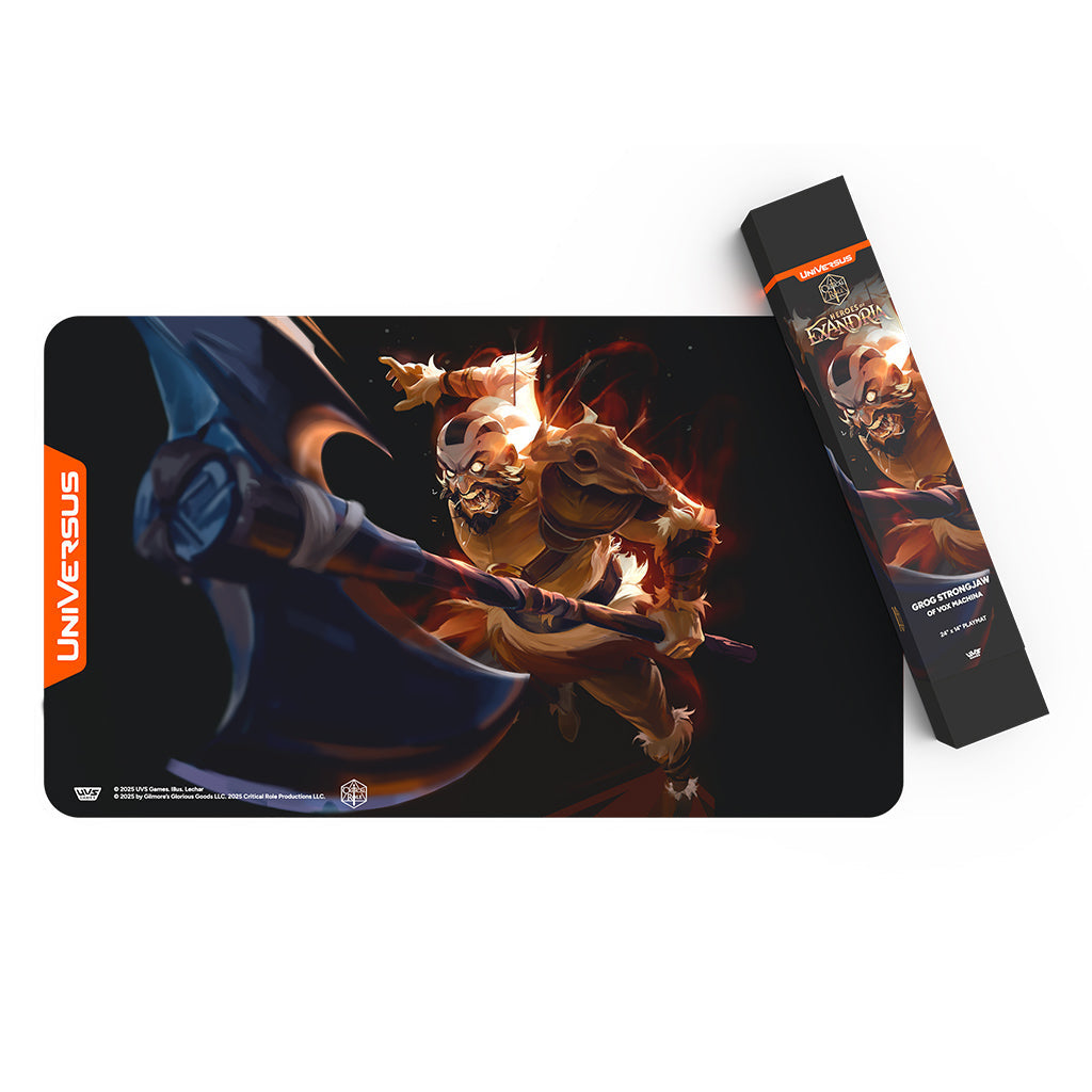 Critical Role: Heroes of Exandria Grog Strongjaw Playmat - (Pre-Order)