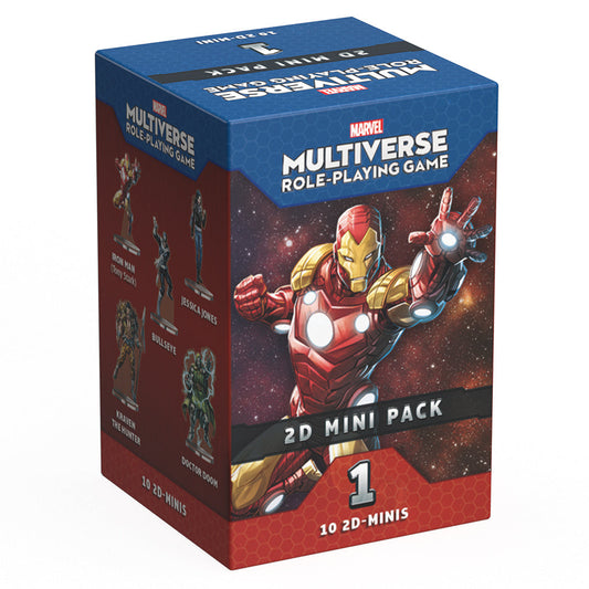 Marvel Multiverse RPG: 2D Mini Pack 1 - (Pre-Order)