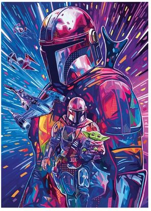 Star Wars: The Mandalorian 500 pc Large Format
