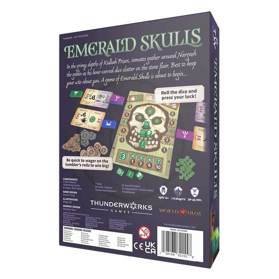 Emerald Skulls - (Pre-Order)
