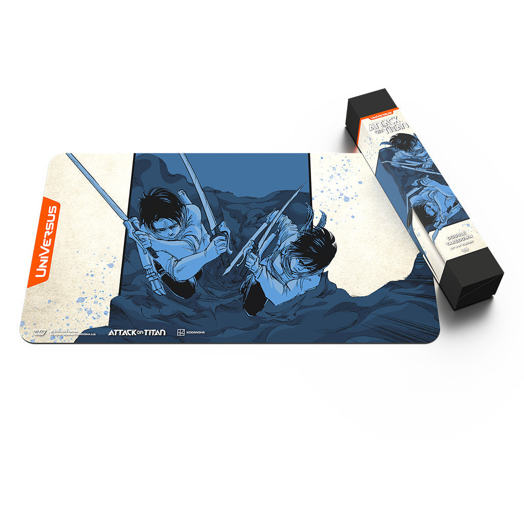 Attack on Titan: Origins of Power Double Takedown Playmat - (Pre-Order)