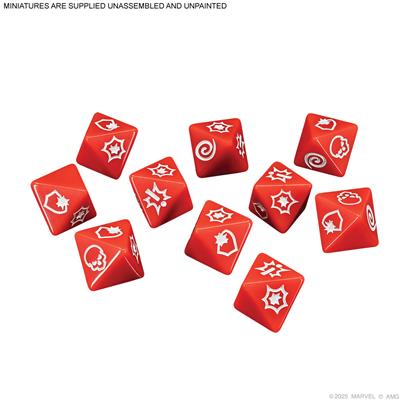 Marvel: Crisis Protocol - Dice Pack - (Pre-Order)