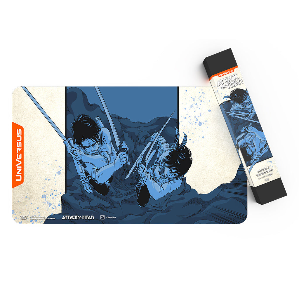 Attack on Titan: Origins of Power Double Takedown Playmat - (Pre-Order)