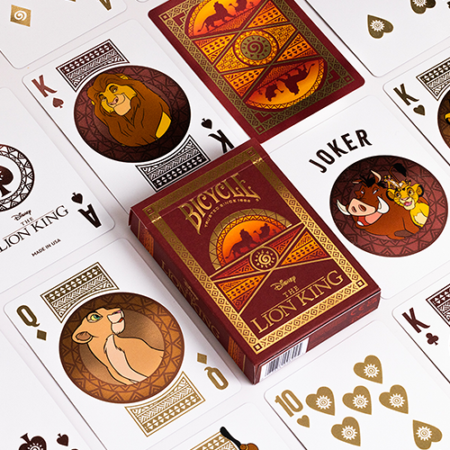 Bicycle Playing Cards - Lion King - (Pre-Order)