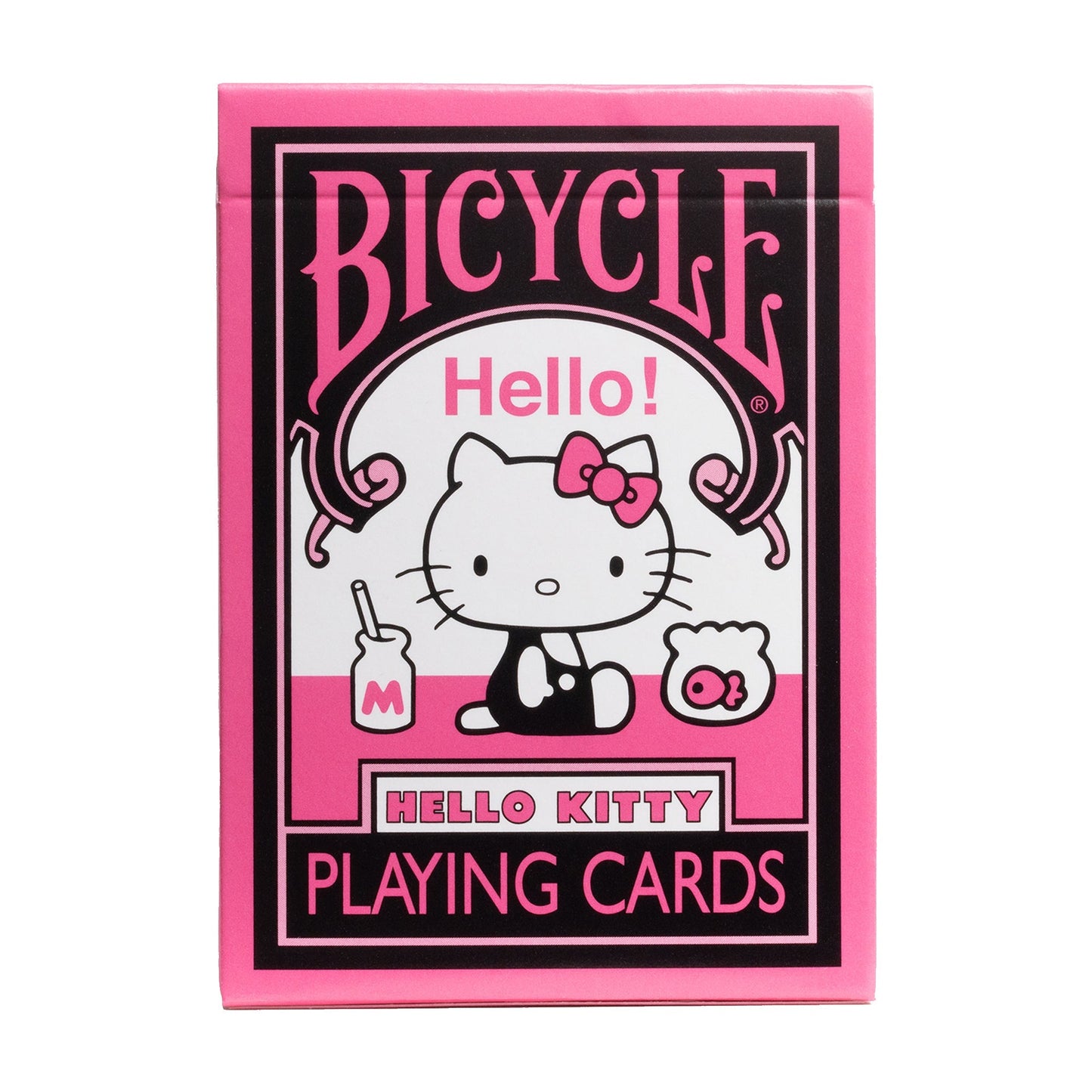 Bicycle Playing Cards - Hello Kitty Black and Pink - (Pre-Order)