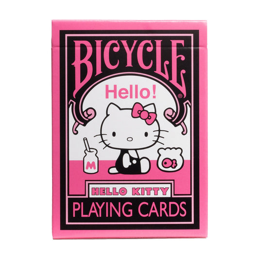Bicycle Playing Cards - Hello Kitty Black and Pink - (Pre-Order)