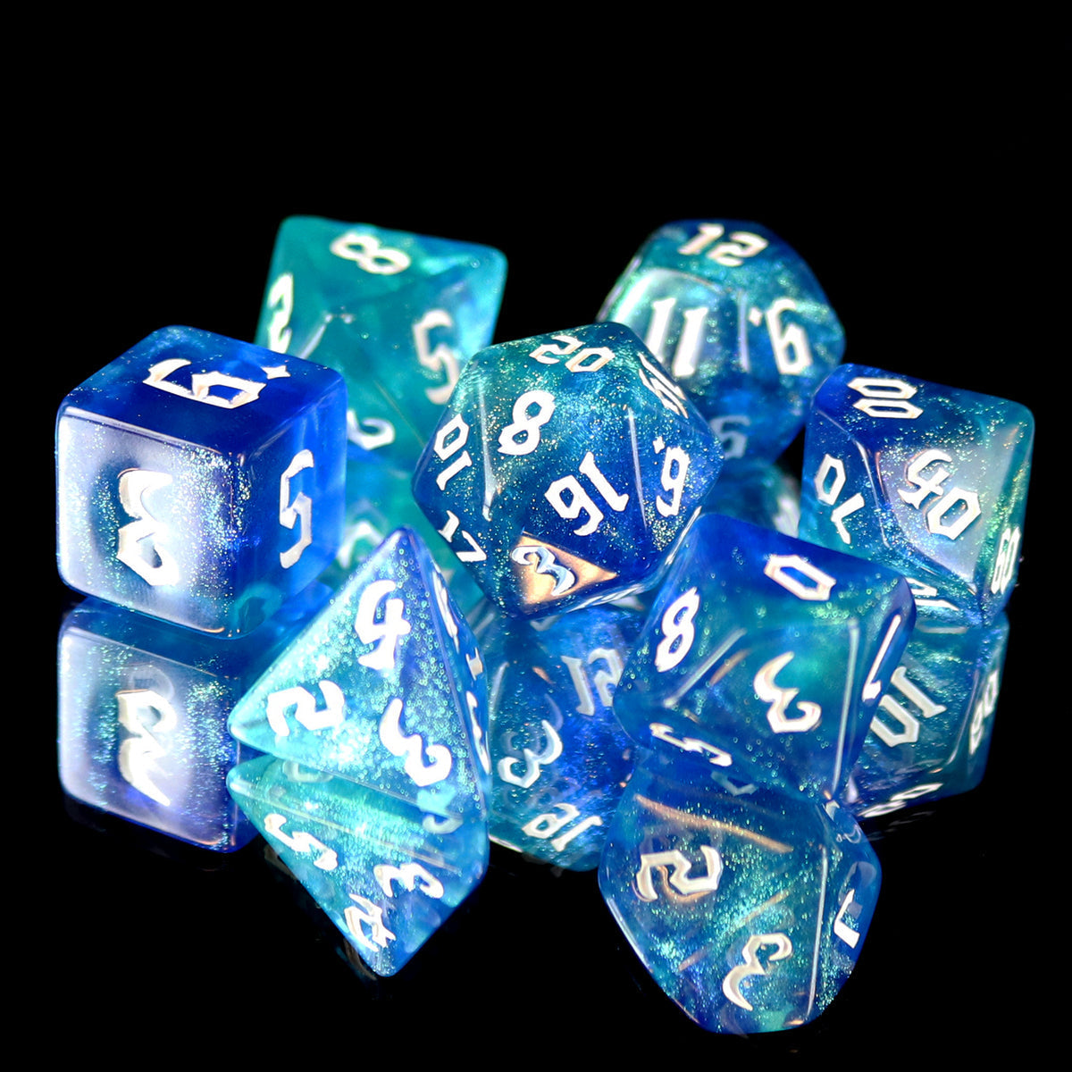 7 Piece RPG Set - Meteor Storms
