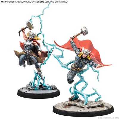 Marvel: Crisis Protocol – Mighty Thor, Lady Sif, Thor, Hero Of Midgard & Loki, Prince Of Lies