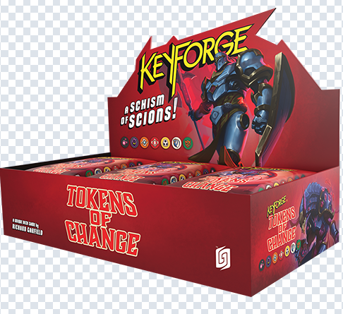 KeyForge - Tokens of Change Display - (Pre-Order)